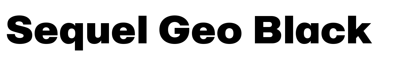 Sequel Geo Black
